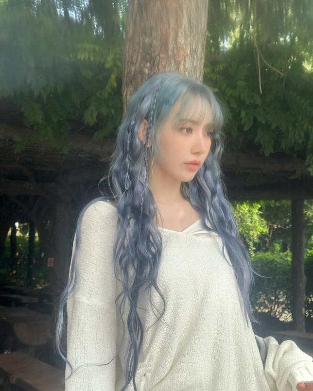 夢幻藍灰