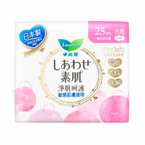 樂而雅淨肌呵護絲薄日用 17片 25cm