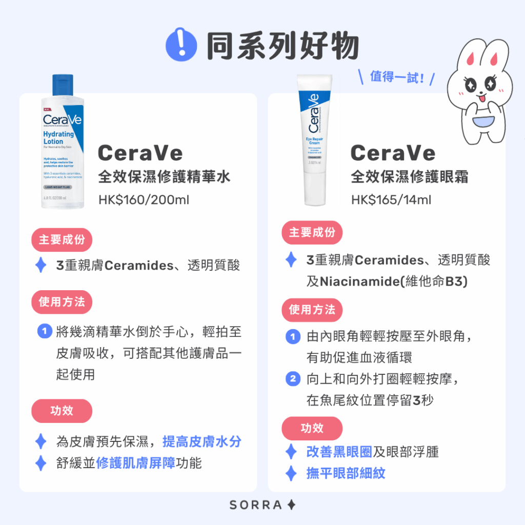 CeraVe同系列好物! CeraVe同系列好物!